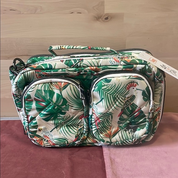 Lug Handbags - NWT Lug Rider Crossbody Bag, Tropical Birds Cream